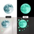 thumbnail image 3 of Pegatinas de pared, pegatinas luminosas autoadhesivas, pegatinas de pared, 334 piezas, estrellas luminosas/luna puntos luminosos para tu cielo estrellado y pegatinas luminosas fluorescentes para habitaciones infantiles JM  Pegatina de pared, 3 of 4