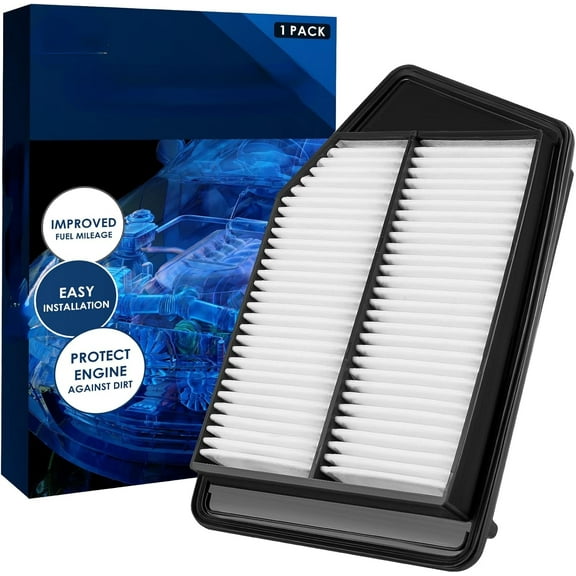 CA11476 Replacement Engine Air Filter, Efficient Filtration Offers 99% Air Purification, Fit for Honda Accord L4 2.4L (2013-2017) and Acura TLX L4 2.4L (2015-2020).