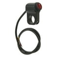 thumbnail image 1 of Motorcycle Headlight Switch, 12V Aluminum Alloy Red Light Motorcycle Handlebar Switch  For Cycling, 1 of 8