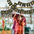 thumbnail image 1 of ELAYARD 1Set Festival New Year Banner Paper Hanging Flags for Party Atmosphere Decor, 1 of 6