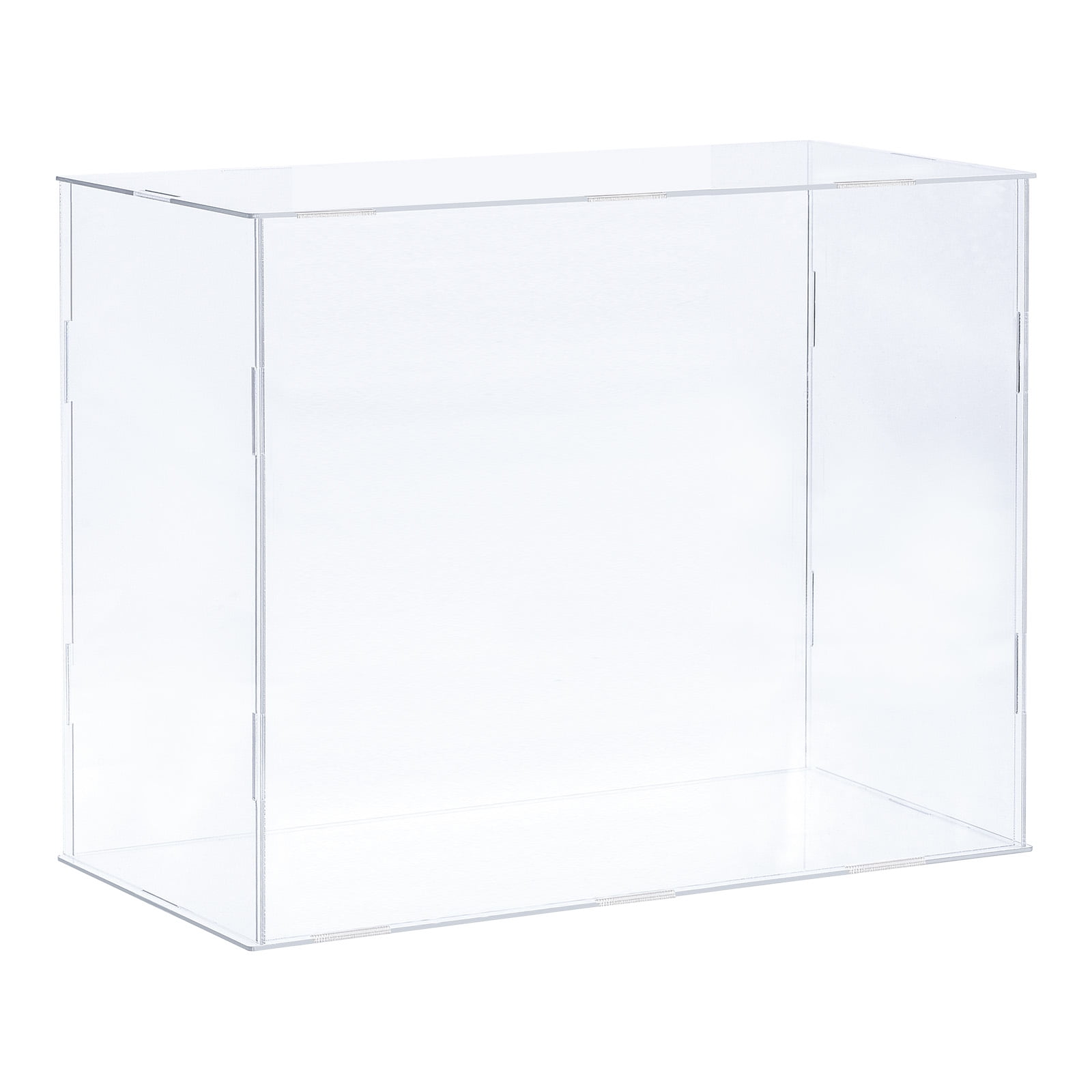 Acrylic Display Case Plastic Box Cube Storage Box Transparent Assemble