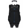 thumbnail image 1 of Rolling Backpack Waterproof Carry-on Fashion Wheeled Backpack Rolling Bookbag, 1 of 10