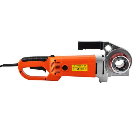 VEVOR 2300W Electric Pipe Threader, Portable 110V Hand-Held Machine with 4 Dies, Heavy-Duty Copper Motor, Includes Carrying Case