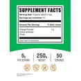 thumbnail image 6 of BulkSupplements Orange Powder - 5g per Serving - 250 Grams (8.8 oz) - 50 Servings, 6 of 6