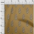 thumbnail image 2 of oneOone Rayon Brown Fabric Asian Block Floral Sewing Craft Projects Fabric Prints By Yard 56 Inch Wide, 2 of 4