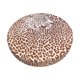 thumbnail image 1 of Balery Leopard Brown Fundas de asiento para taburete de bar redondo de tela de terciopelo ajustables que protegen de arañazos y manchas para sillas de 14 a 17 pulgadas.-14 inch, 1 of 7