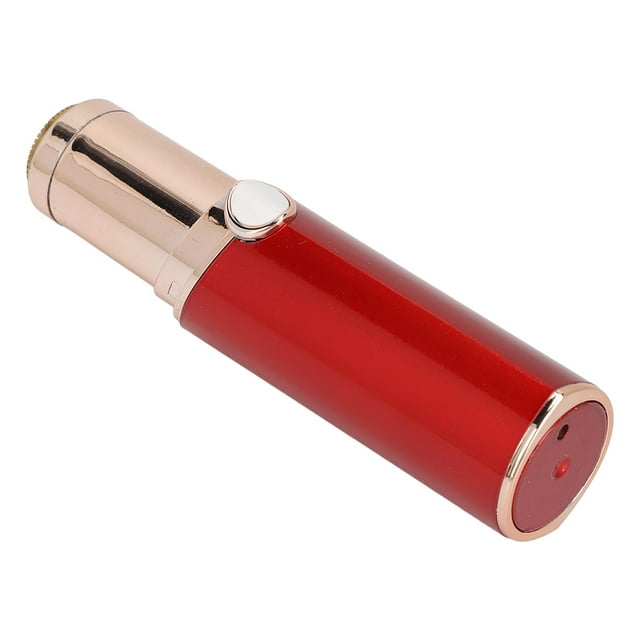 Mini Épilateur, Épilateur Électrique Doux pour le Visage et le Menton Blanc, Rouge