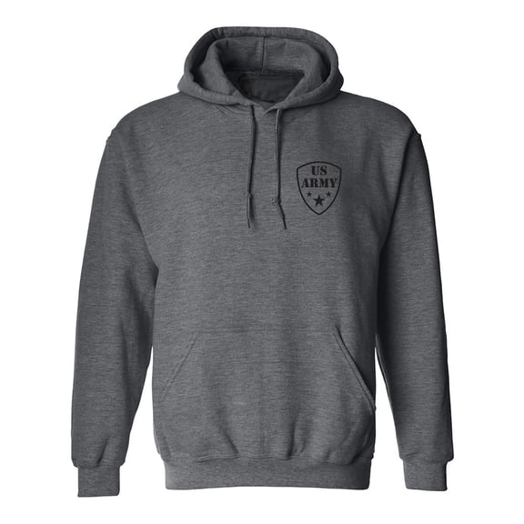 US Army Crest Adult Hooded Sweatshirt