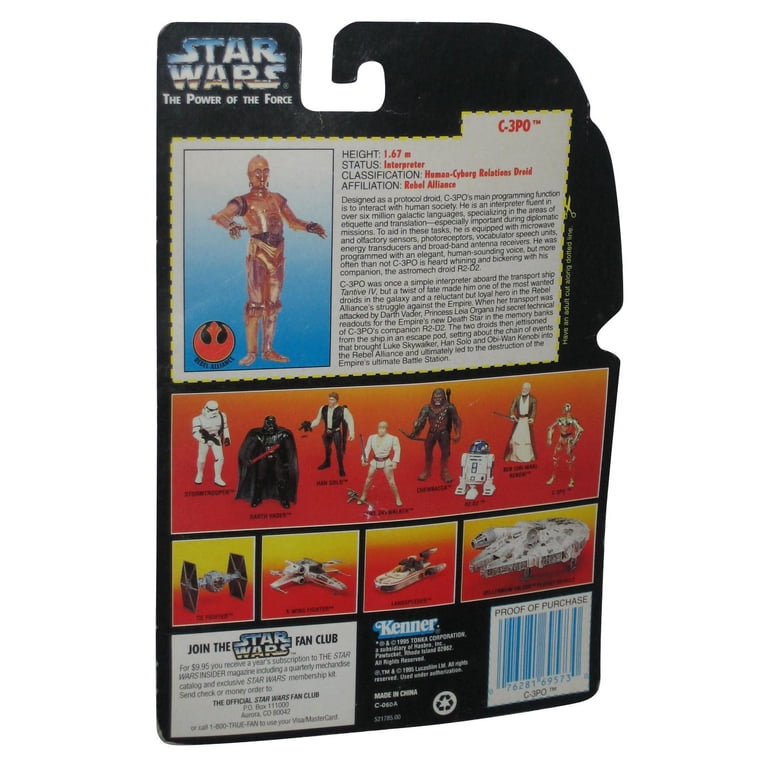 ACTION FIGURE STAR Wars Power of the Force Modellino C-3PO EUR 18,00 - IT