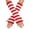 Red, variant on Fgnfyis Women Long Stripe Knit Fingerless Gloves for Autumn Winter Arm Warmth Fashionable Sleeve Extension and Casual Style Red
