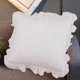 thumbnail image 5 of Fundas decorativas para cojines - 45x45cm y 50x30cm Juego de 2 - diseño blanco suave con volantes para sofá, salón y cama, 5 of 6