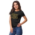 thumbnail image 2 of Inkdotpot T-Shirt Personnalisé pour Femmes Haut Future Mrs Annonce de Mariage Chemise-1c, 2 of 8