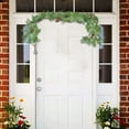 thumbnail image 5 of Christmas Garland with Red Berries & Pine Cones - 6FT Realistic Pine Greenery for Mantle, Door, Indoor Outdoor Xmas Decor, Winter Holiday Wedding Backdrop Decorations, 5 of 9