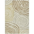thumbnail image 2 of Addison Rugs Chantille Indoor/Outdoor Transitional Swirls Gold Washable Rectangle Rug, 2'6" x 3'10", 2 of 6
