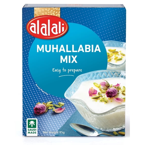 Alalali Muhalabia Mix Snack Pudding Orange Blossom Flavor Shelf-Stable 85g