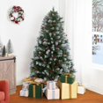 thumbnail image 4 of Árbol de Navidad Naomi Home, abeto flocado en nieve, 1,4 m, con 200 luces, 4 of 9