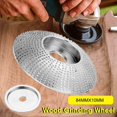 thumbnail image 6 of Tungsten Carbide Grinding Wheel, 85mm Wood Carving Disc with 16mm Arbor, Non-metal Abrasive Tool for Quick Stock Removal, Sanding, Shaping & Polishing, Ideal for Woodworking and Diy Projects, 6 of 9
