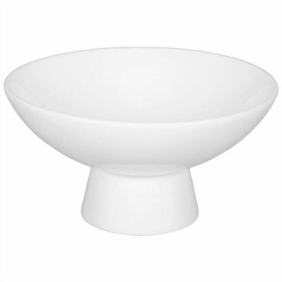 Goblet Footed Bowl Ceramic Fruit Tray Baby Serving Bowls For Entertaining