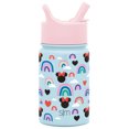 thumbnail image 2 of Simple Modern Summit 10 oz Blue, Pink and Multi-color Double Wall Vacuum Insulated Stainless Steel Water Bottle with Wide Mouth and Straw Lid., 2 of 7