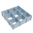 thumbnail image 2 of Cajón organizador de guardarropa 2 piezas- caja divisoria de almacenamiento de ropa hecha de pequeña, 2 of 5
