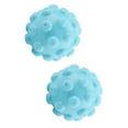 thumbnail image 4 of Balle de Lavage Réutilisable, 2 Pcs/ensemble Balle Adoucisseur de Tissu Réutilisable en PVC Bleu Balle de Lavage pour Lessive Fabriquée avec Expertise, 4 of 8