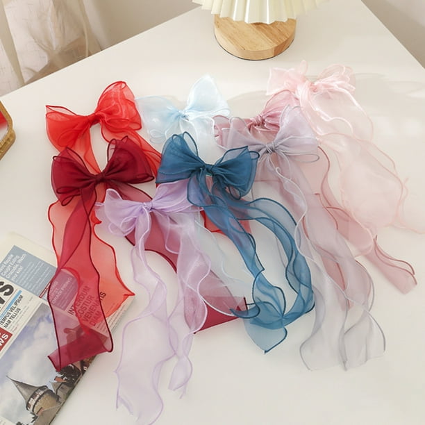 Organza Hair Bow, Double Layers Women Hair Bow, Hair Bow for Women ,, Hair  Clip, France Bow, Hair Accessories 