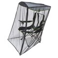 thumbnail image 3 of Red de patio para acampar, silla versátil, refugio solar plegable, carpa de malla negra, exterior para parque, jardín, playa, viajes, picnic, 3 of 10