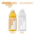 thumbnail image 6 of vitaminwater Rise Zero Sugar Orange Flavored Water Beverage, 16.9 fl oz, 6 Pack Bottles, 6 of 15