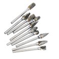 thumbnail image 2 of Accesorios de pulido eléctrica 10pcs 0.12 * 0.24inch acero de tungsteno fresa del carburo para la he MABOTO Rectificado de tarjetas, 2 of 7