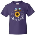 thumbnail image 3 of Inktastic Bee Kind Bees and Sunflower Youth T-Shirt, 3 of 5