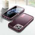 thumbnail image 6 of for iPhone 11 Pro Max Case with Kickstand, [10FT Military Drop Protection] Rugged Heavy Duty Hard PC+Soft Silicone Rubber Bumper Hybrid Triple-Layer Case for iPhone 11 Pro Max,
Purple+Pink, 6 of 8