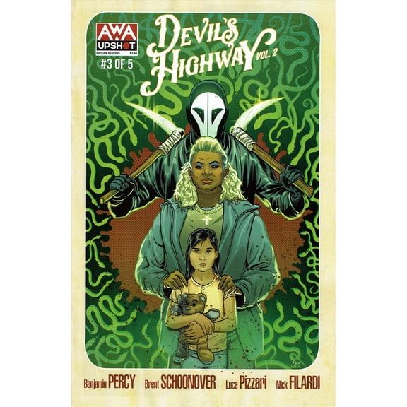 Devil's Highway (Vol. 2) #3 VF ; AWA Comic Book