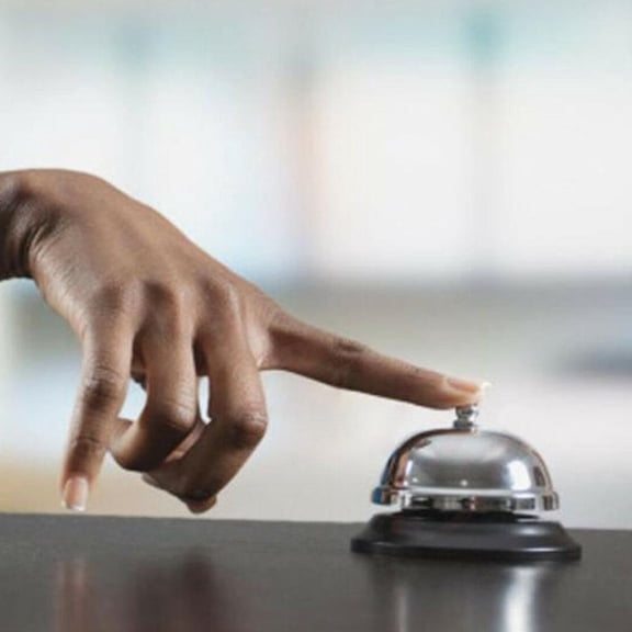 Blarkrus 1* Restaurant Service Bell Hotel Desk Bell Reception Bar Call Coter