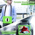 thumbnail image 3 of BMOUO Case for iPad 11th Generation (A16) 11 Inch 2025 / iPad 10th Generation 10.9" 2022 Protective Case with Screen Protector 360°Rotating Stand and Hand / Shoulder Strap, Green, 3 of 7