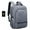Dark Grey, variant on Outdoor USB charging travel backpack,Black