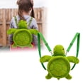 thumbnail image 2 of Mochila de tortuga para niñas. Mochila de tortuga monísima para viajes en familia, uso diario, festivales, actividades al aire libre, cumpleaños, colegio, niñas y niños, 2 of 5