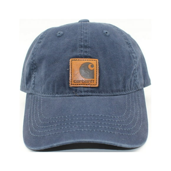 Carhartt Men's Canvas Cap Odessa Adjustable Hat - Blue