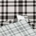 thumbnail image 6 of FREEAMG Plaid Black and White Tapestry Aesthetic Tapestry Wall Hanging for Home Decor 90" x 60" Inches, 6 of 6