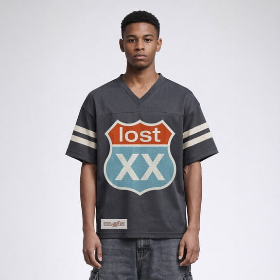 Machine Gun Kelly Men's MGK Lost Americana Jersey Tee, Sizes S-3XL
