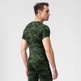 thumbnail image 2 of playera de compresión de manga corta para hombre, playera de compresión atlética, ropa interior seca y fresca, 2 of 2