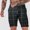 Black, variant on Pxiakgy mens shorts Men Casual Striped Plaid Elastic Mid Waist Shorts Stretch Short Pants With Pockets Men Casual Shorts Black L