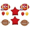 CHIEFS Football 10 PIECES! Birthday Party Balloons Decoration Supplies by Party