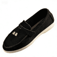 thumbnail image 2 of Women’s Casual Loafers, Fashionable Low-Top Flat Shoes, Comfortable Soft Faux Material, Versatile Slip-On Design, Elegant Tassel Detail, Perfect for Everyday Wear and Outdoor Leisure Black, 2 of 9