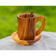 thumbnail image 3 of Rainforest Bowls Acacia Wood Cup Set, 3 of 5
