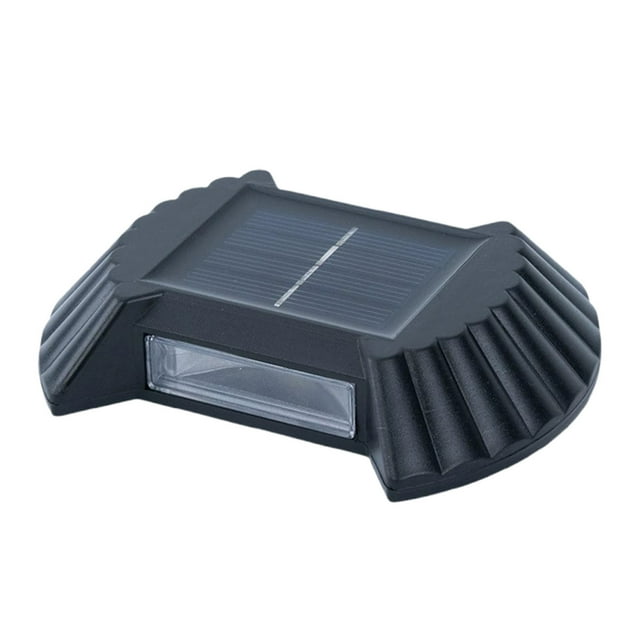 Solar Lights Outdoor Garden 8-LED Up and Down Emitting Mirror Wall Light IP65 Rated for Courtyard Patio Pathway Lighting