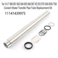 thumbnail image 2 of Coolant Water Transfer Pipe Tube Replacement Kit For BMW E60 E64 E65 E66 E67 X5 E53 E70 N62 N62N 11141439975, 2 of 5