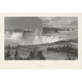 thumbnail image 2 of Bryant, William Cullen 18x14 Black Ornate Wood Framed with Double Matting Museum Art Print Titled - Niagara, 2 of 4