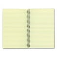 thumbnail image 3 of Single-Subject Wirebound Notebooks, 1 Subject, Narrow Rule, Brown Cover, 7.75 X 5, 80 Eye-Ease Green Sheets | Bundle of 2 Each, 3 of 3