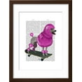 thumbnail image 2 of Pink Poodle and Skateboard Framed Print Wall Art by Fab Funky Sold by Art.Com, 2 of 5