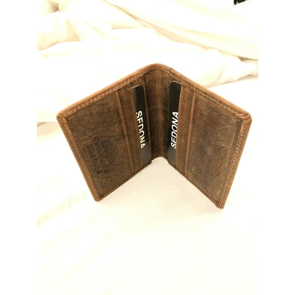 SEDONA™ Minimalist Buffalo Leather card case